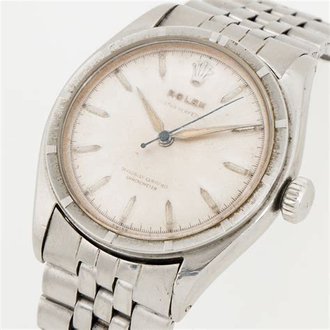 rolex oyster perpetual semi bubbleback